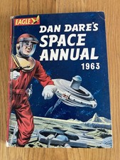 Eagle Dan Dare's Space Annual 1963. Hardcover Annual with Text and Strip Stories