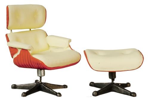 Dolls house lounge chair - dolls,