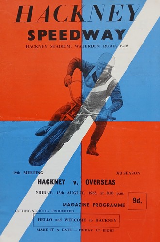 Hackney overseas speedway - v,