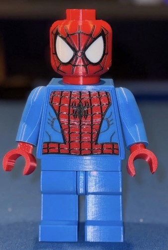 Lego spider man - spider-man, brick