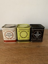 3 Jacksons Of Piccadilly Square Tea Tins