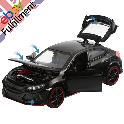Black model car diecast - 1/32,