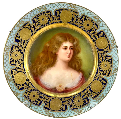 Antique royal vienna - antique, hand