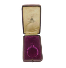 Scottish Victorian Hamilton & Inches Locket Jewellery Box Antique c1890