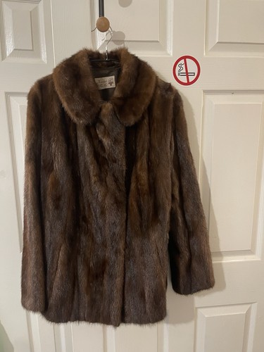 Sable mink fur coat matching - mink,