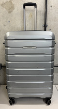 *read description* Samsonite Tech 2.0 - Silver - Large 74cm Checked Suitcase - 2