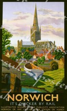 Vintage LNER Norwich Cathedral