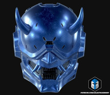 Halo Yokai spartan Helmet - 3D