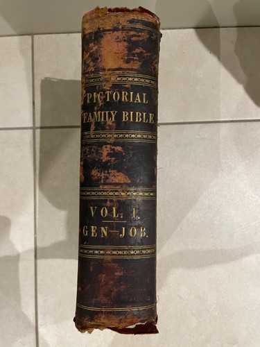 Vintage pictorial family bible - pictorial,