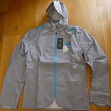 London 2012 Paralympic Games Torch Relay Jacket Silver Grey Size S Small NEW