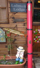 Boulder USA  rod carry travel case for 3 rods ( not included)