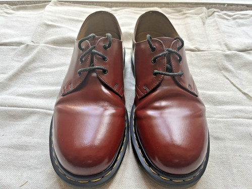 Martens cherry red leather - martens,