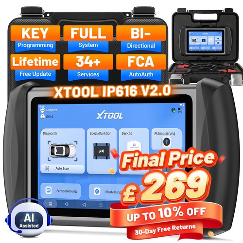 Xtool ip616 bidirectional obd2 - xtool,