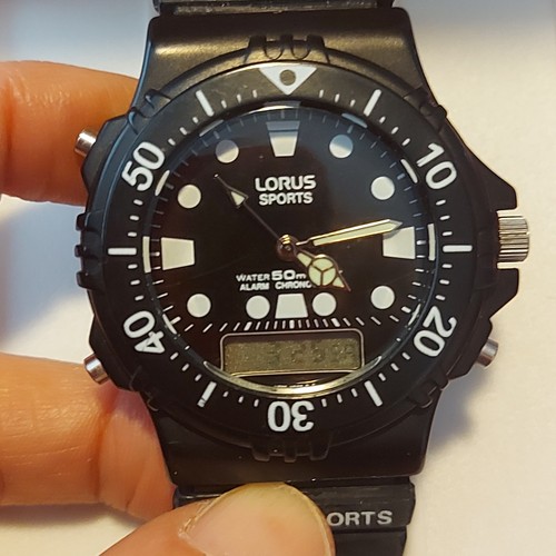 Lorus sports analogue digital - lorus,