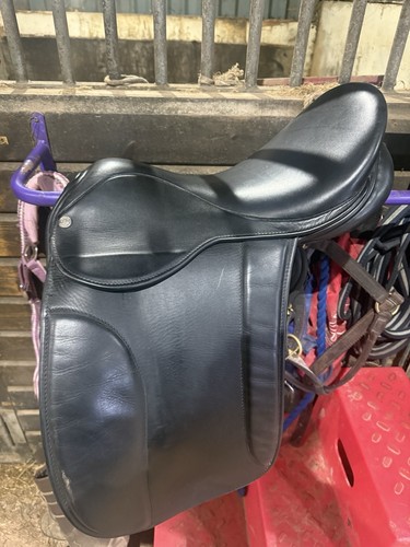 Black marjorie fylde saddle - fylde,