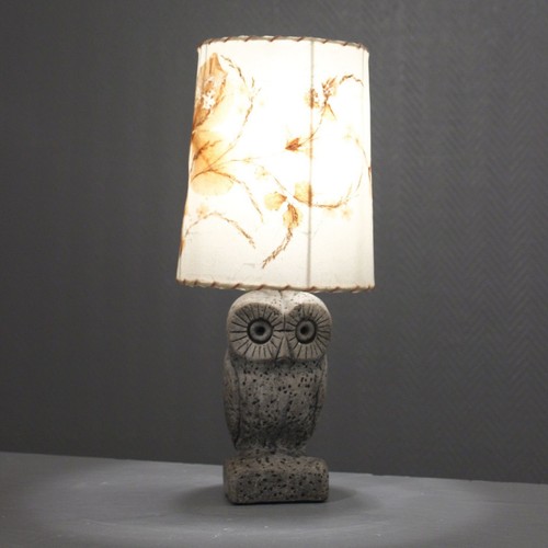 Vintage 1970s owl lamp - 1970s,