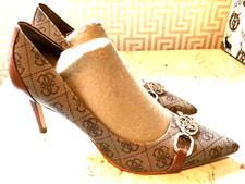 GUESS LOGO SHOES STILETTO
