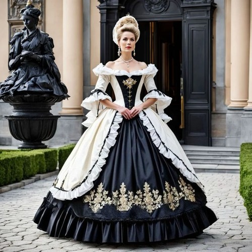Vintage black and white - black,
