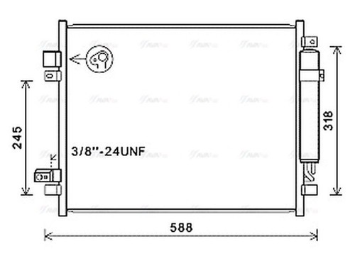 Ava aircon condenser - ava, dn5428d