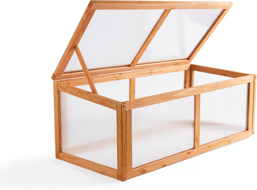 Wooden garden cold - frame, mini
