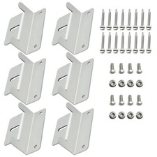 8Pcs Solar Panel Z Brackets