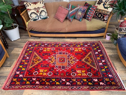 Vintage western turkish rug - vintage,