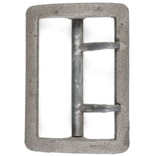 Original German Army 2-Prong Officers Belt Buckle- WW2/Post War Era-Real Surplus