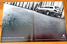 PEUGEOT 406 2.2 HDi ESTATE - FRAMEABLE COLLECTIBLE ORIGINAL CLASSIC CAR ADVERT