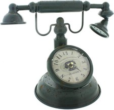 Metal Mantel Clock - Old
