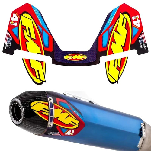 Fmf sticker motorcycle - fmf, 4t