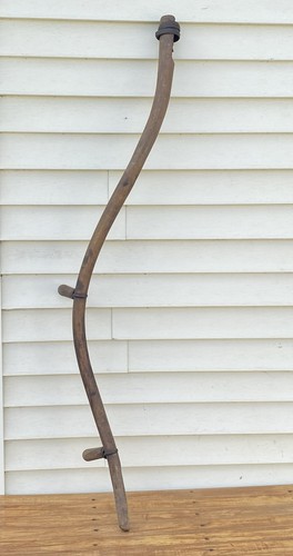 Vintage hay scythe wooden - hay,