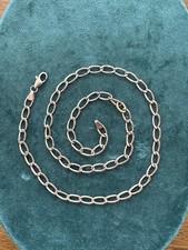 9ct 375 Gold Chain Hollow Oval