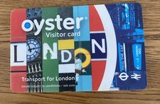 Limited Edition OYSTER VISITOR CARD LONDON PENGUIN
