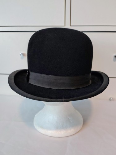 Vintage antique black - antique, bowler