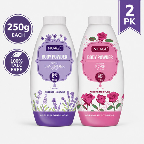 Body powder 100 talc - 2x,