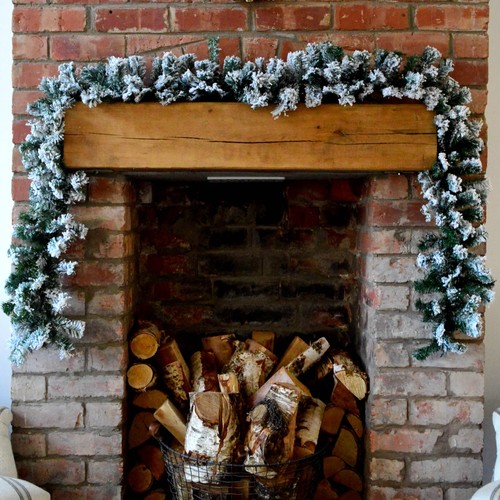 Premier snow flocked pine - 2.7m,