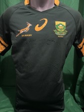 South Africa Rugby Shirt 2015 Small Pro Fit Official Rare