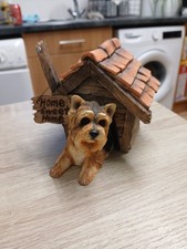 The Leonardo Collection In The Dog House 2002 Yorkshire Terrier Figurine