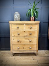 Antique Rustic Pine Chest of
