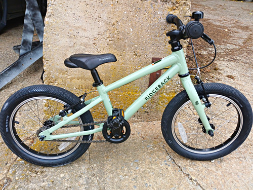 Ridgeback kids bike 16in green - ridgeback,