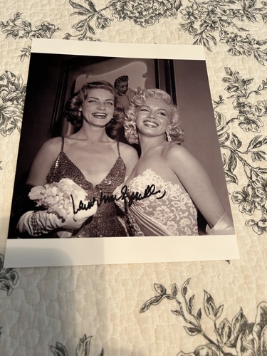 Lauren bacall signed - **lauren,