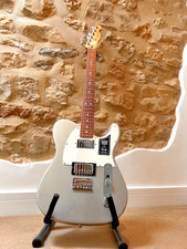 Fender Player HH Telecaster Guitar, Pau Ferro FB, Silver with new hard case