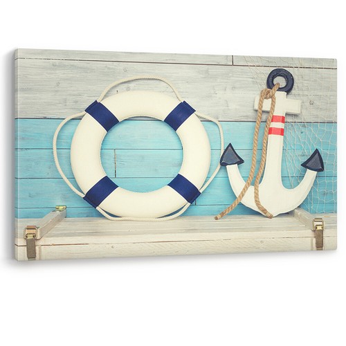 Anchor lifebelt buoy beach - anchor,