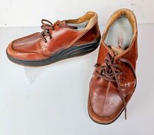 Mens Swiss MBT Walking Rocker Shoes Tariki M Walnut Lace Up UK Sz 7.5 view Photo