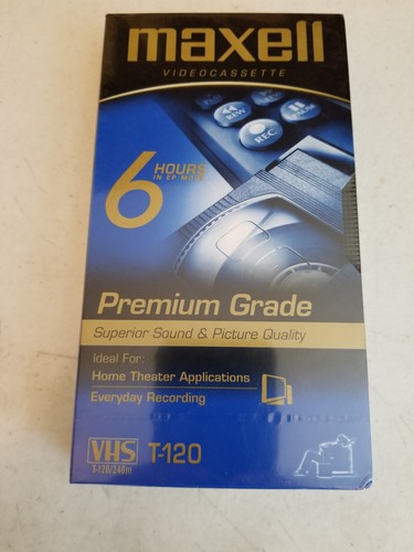 Maxell 120 standard grade - t-120,