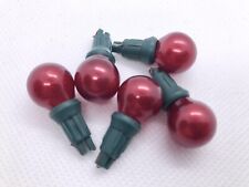 5x Premier CHLC100R 2.5v 0.33w Red Berry BULBS/LAMPS Christmas Lights Premier