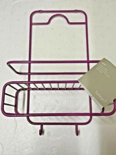 Habitat Cavo Pink Metal Small Shower Caddy
