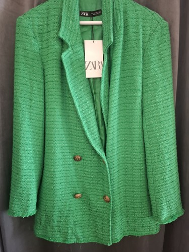 Zara oversized tweed style - tweed,