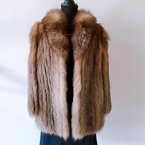 Real fox fur coat - real, womens