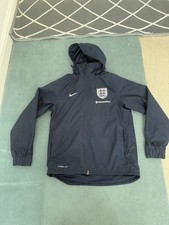 NIKE ENGLAND FOOTBALL STORM FIT TRAINING JACKET MENS SMALL BREATHABLE 